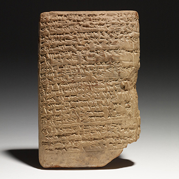 Tablette BM 33066. © The Trustees of the British Museum